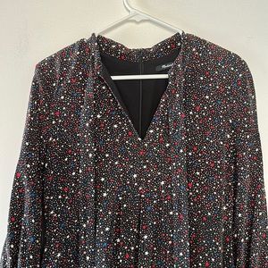 Madewell size 8 red white and blue star dress